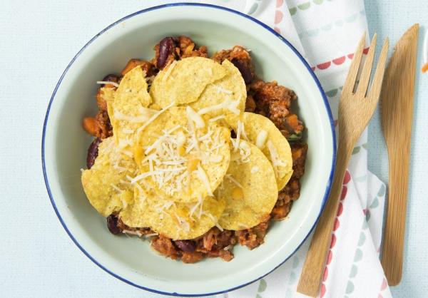 Vegetarische nachos