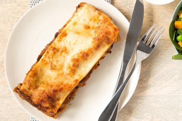 Groentelasagne met ricotta