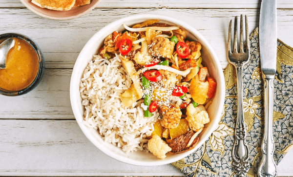 Gado gado met satésaus