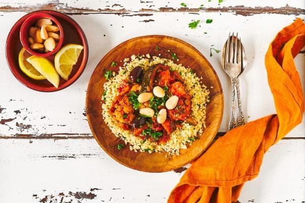 Tajine met amandelen
