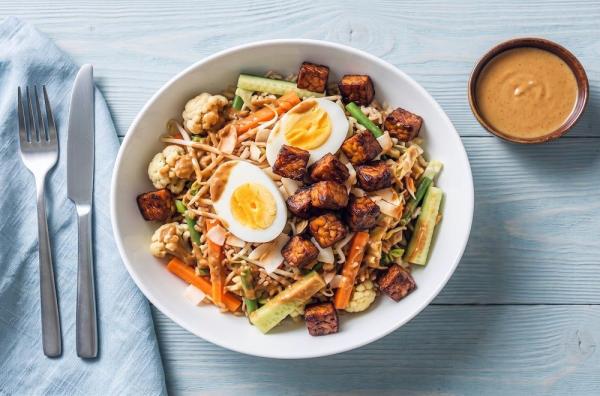Nieuw: Healthy Gado gado bowl