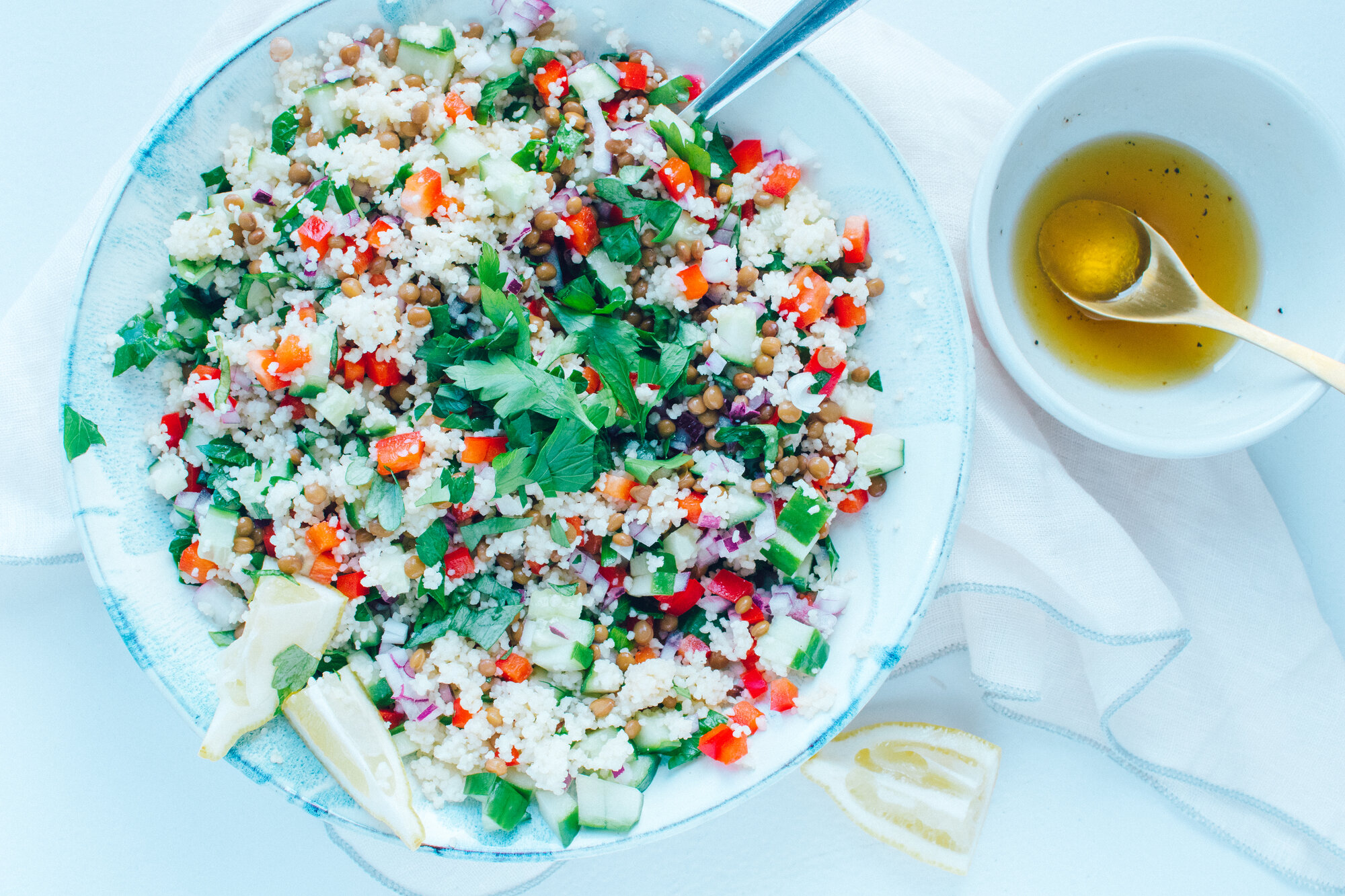 Bloemkool couscous salade