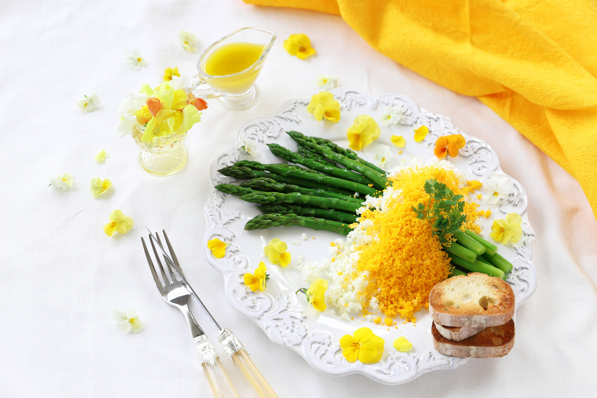 asperge mimosa