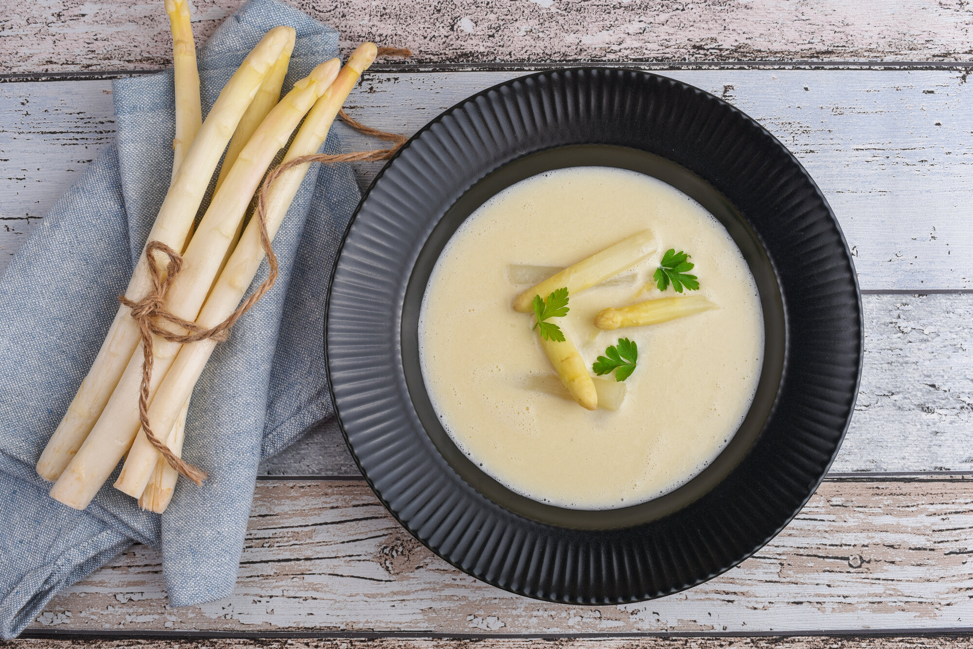 asperge gazpacho